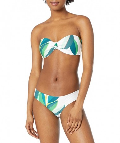 Bottoms Women's Palm Bay Good Coverage Bikini Bottom - White - CN18W50HA7A $65.80