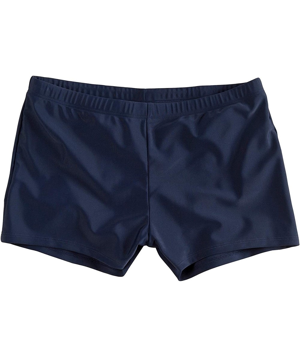 Trunks Men's Big & Tall Supportive Short Swim Trunks 706384 - Blue (Dark Marine 70638470) - CA12IH4PRJ1 $62.18