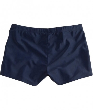 Trunks Men's Big & Tall Supportive Short Swim Trunks 706384 - Blue (Dark Marine 70638470) - CA12IH4PRJ1 $62.18