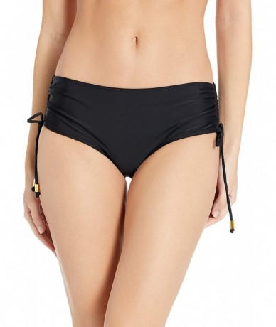 Tankinis Women's Swim Bikini Bottom - Black - CW18O9MNXL4 $27.54