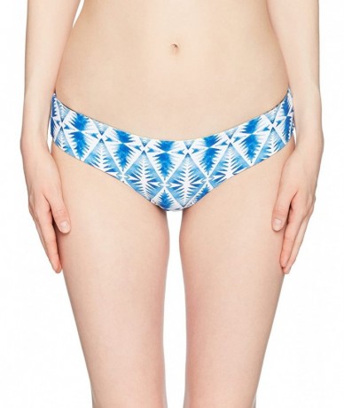 Bottoms Women's Beach Bazaar Revo Hipster Bikini Bottom - Blue/Blue - C2184R9Q8MM $69.61