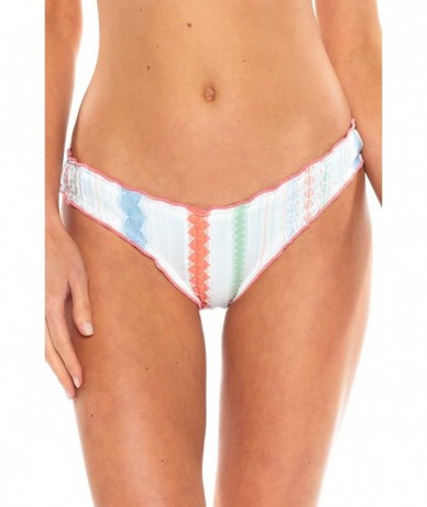 Bottoms Women's Casablanca Hipster Bikini Bottom - Spring Leaf - CR18QOKKTTX $43.61