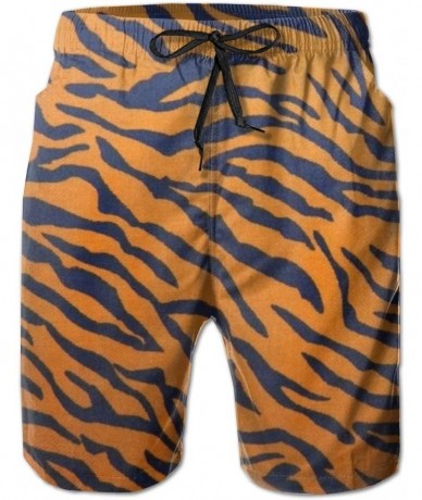 Board Shorts Men Beach Board Shorts Swim Trunks Bathing Suit - Tiger Print Animal Print Cool - Tiger Print Animal Print Cool ...