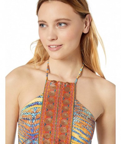 Tops Women's Turmeric Structured Bikini Top - Multi - CT18HTI366Z $73.35