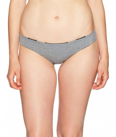 Bottoms Women's Mirage Active Luxe Hipster Bikini Bottom - Black - CI17YIHAE3I $67.44