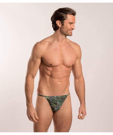 Briefs Havana Tan Through Swim Tanga - C618SSW5S8M $46.67