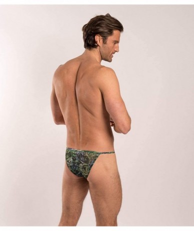 Briefs Havana Tan Through Swim Tanga - C618SSW5S8M $46.67