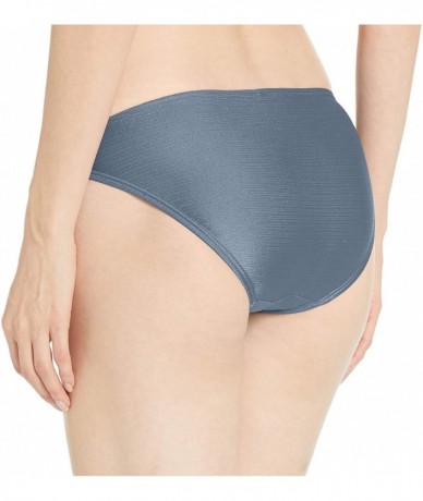 Tankinis Women's Classic Basic Bikini Swim Bottom - Pewter - C018ZQ0RQ32 $23.41