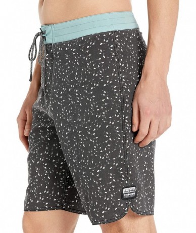 Board Shorts Men's Mirage Feesh 19" Board Shorts - Charcoal - CV18IE2OHTC $49.74