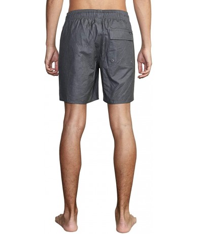 Trunks Men's Opposites Elastic Shorts - Black - CN18U8HORQ9 $60.64