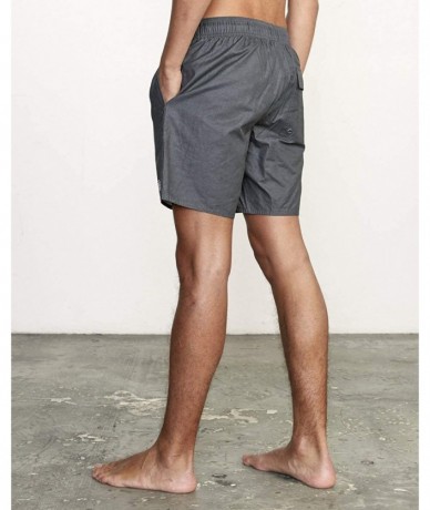 Trunks Men's Opposites Elastic Shorts - Black - CN18U8HORQ9 $60.64