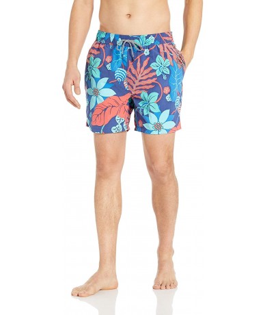 Trunks Men's San Clemente 6" Swim Trunks - San Clemente - Daphne - CB18IA7DDUE $52.61