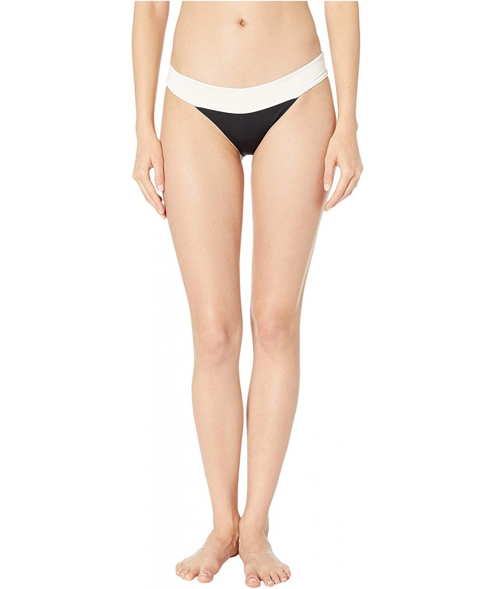 Bottoms Women's Color Block Veronica Bottoms - Black/Cream - C218RDUWGRI $41.69