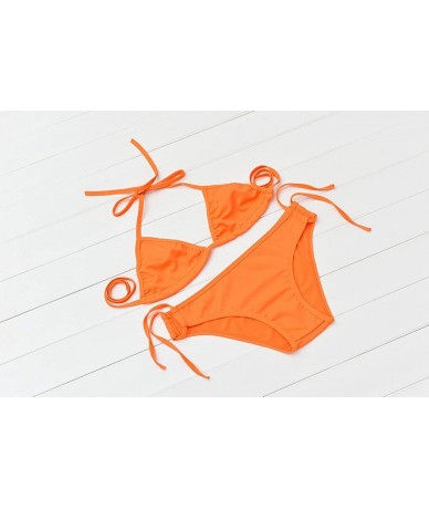 Bottoms Swimsuit for Women Sexy Swimwear Women Swim Beach Wear Swimsuit Tankini Swimsuits for Women Bikini for Women Orange -...