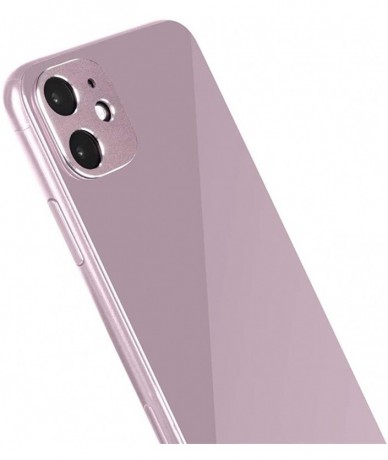 Tankinis for iPhone 11 Back Camera Metal Lens Screen Protector Case Ring Cover - Rose Gold - C018ZY4HW2L $16.82