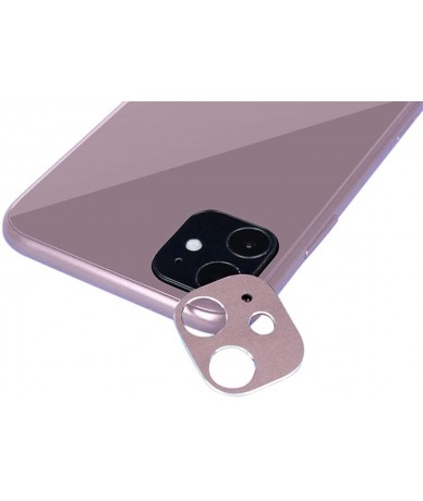 Tankinis for iPhone 11 Back Camera Metal Lens Screen Protector Case Ring Cover - Rose Gold - C018ZY4HW2L $16.82