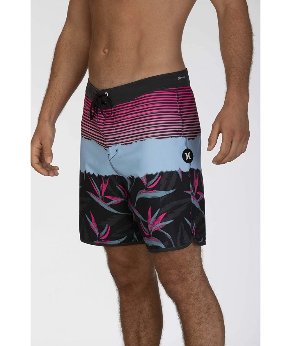 Board Shorts Men's Phantom Playa Grande 18" Boardshort - Anthracite - C319495YQGG $72.97