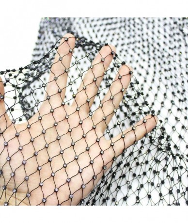 Cover-Ups Women Rhinestone Mesh Dress See Through Cover up Crop Tops Sexy Nightclub Fishnet Bikini Rave Festival Fashion Body...