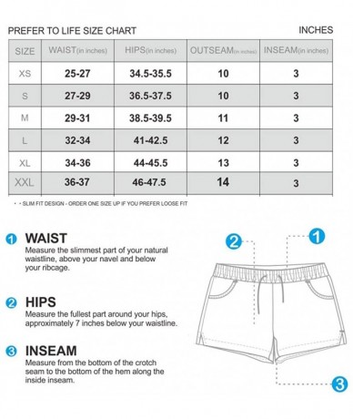 Board Shorts Summer Beach Womens Short Pants Air Mesh Quick Dry Drawstring Elastic Waist Shorts - Shark-3 - CM18NUCQEWT $43.84