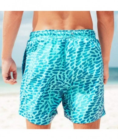 Board Shorts Mens Swim Trunks- Swimwear Bathing Suits Shorts Temperature Sensitive Color Changing Beach Pants Shorts Soft - [...