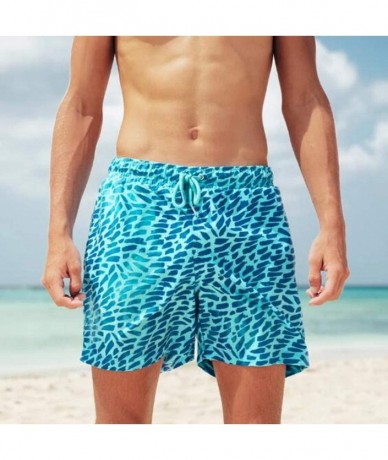 Board Shorts Mens Swim Trunks- Swimwear Bathing Suits Shorts Temperature Sensitive Color Changing Beach Pants Shorts Soft - [...