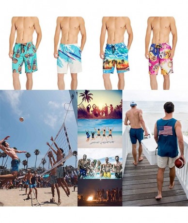 Board Shorts Mens Roses Horror Skull Graphic Snake Tattoo Swim Trunks Quick Dry Swimming Trucks for Men Big and Tall Beach Sh...