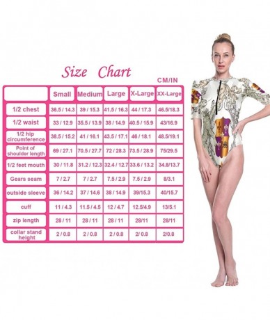 Rash Guards Women's One Piece Short Sleeve Rashguard Surf Swimsuit Shield Crown and Winged Griffin Bathing Suit - 3d Print - ...