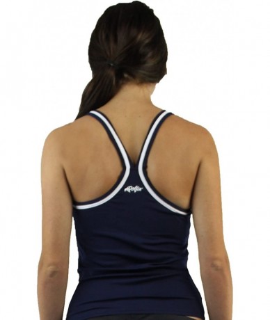 Tankinis Womens Tankini - Navy - CN113M8WGAZ $20.45