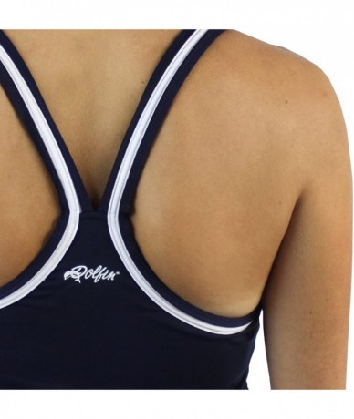 Tankinis Womens Tankini - Navy - CN113M8WGAZ $20.45