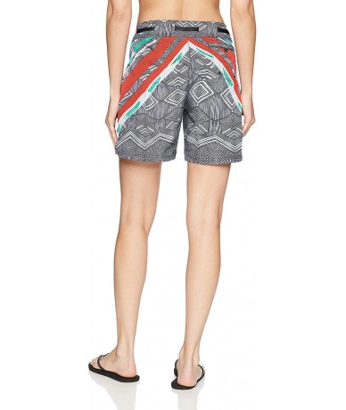 Board Shorts Silvana Board Shorts - Lava Glow Caribou - CW18EHUWI76 $90.33