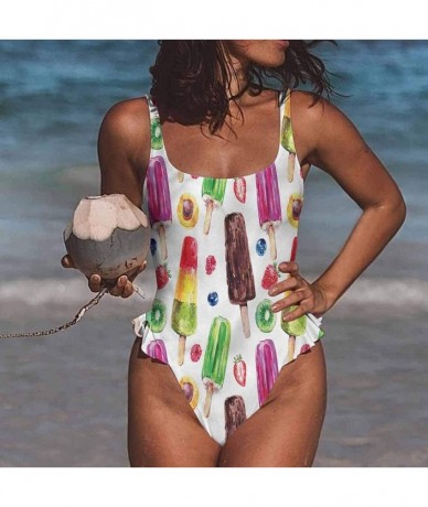 Bottoms Two Piece Swimsuits Sweet Dreams- Sleeping Animals Very Cute and Strappy - Multi 13-one-piece Swimsuit - CF19E774KQC ...