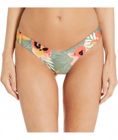 Bottoms Women's Bikini - Green - CX18ZYQI70E $59.21