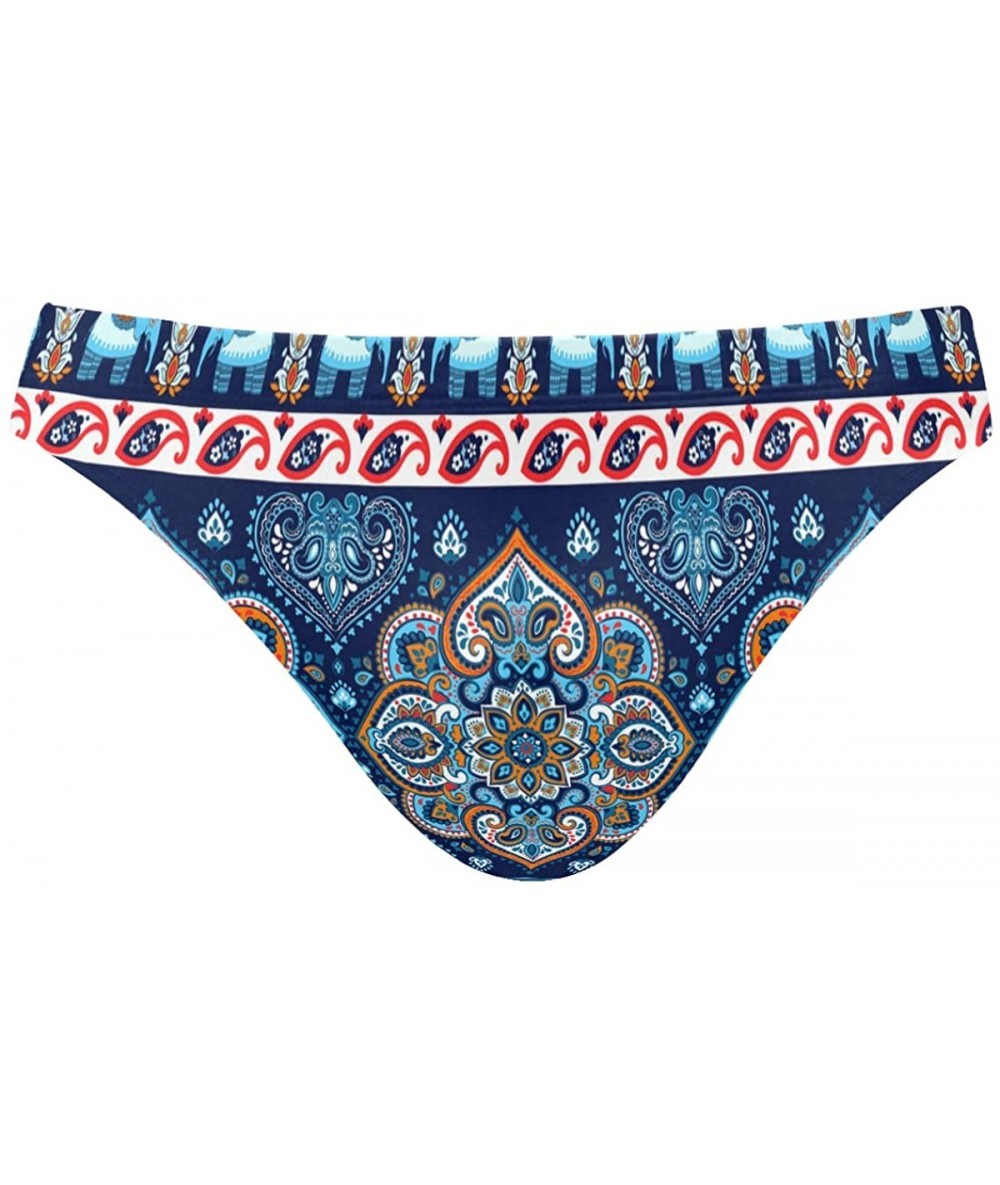 Racing Men Swimsuit Mandala Flowers Bikini Briefs Male Sexy Swimwear 2030751 - 2030759 - C718WOCTQ3T $40.36