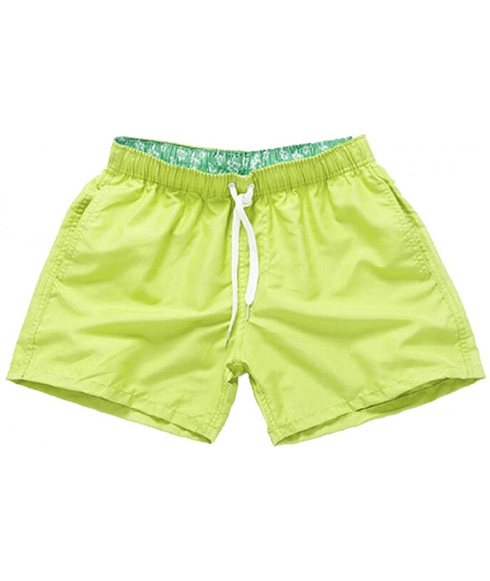 Board Shorts Mens Swimming Shorts Swimwear Swimsuit Boardshorts with Pocket - 4 - CW18UXMKX62 $37.83