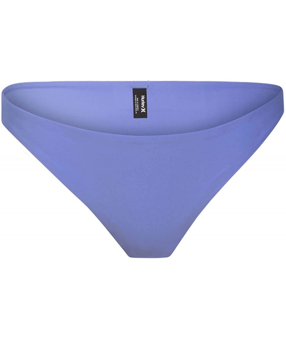 Bottoms Women's Quick Dry Commpression Full Bikini Bottom - Royal Pulse - CF18WSSLR29 $64.61