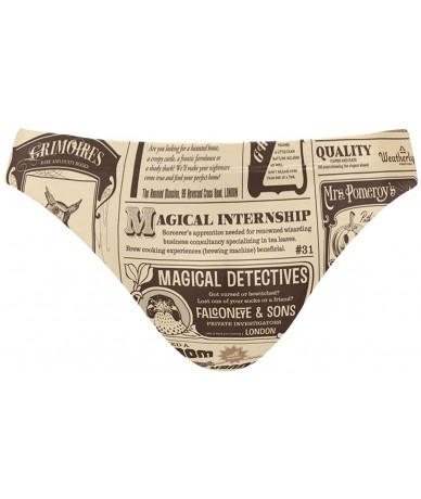 Racing Men Swimsuit Newspaper Bikini Briefs Male Sexy Swimwear 2030127 - 2030127 - C318T6S5HTN $43.79