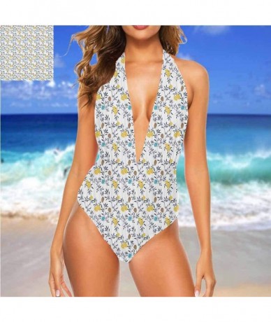 Cover-Ups Backless Thong Bikini Colored Travel Suitcase Fits All Different Body Types - Multi 07 - CA19CA44TKK $80.64