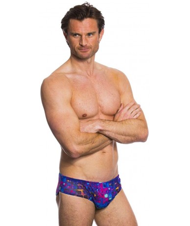 Briefs Mosaic Tan Through Swim Brief - Limited Edition Print - CS193XI02EW $50.19