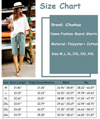 Board Shorts Summer Shorts for Women Drape High Waist with Drawstring Solid Oversize Pockets Beach Pants - Yellow - CB198UWN8...