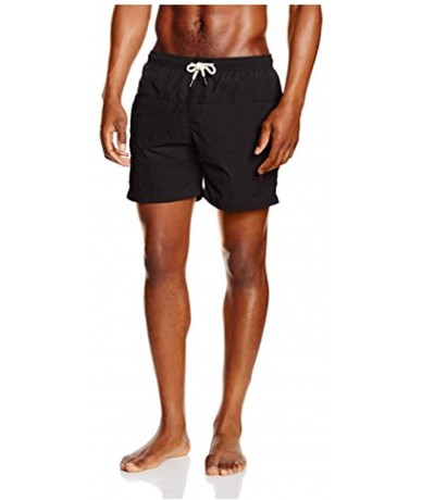 Trunks Men's Swim Shorts Swimwear Swimming Trunks Charm Underwear Boxer Briefs Pants - Black - CY18ORCGKH9 $26.02