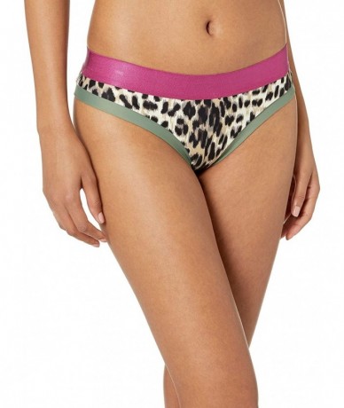 Tankinis Women's Audrey Low Rise Bikini Bottom Swimsuit - Starlet Cheetah Print - C318QC958WT $56.18