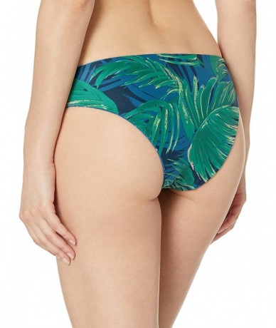 Bottoms Womens Sanitas Reversible Bottom - Azul Palms/Shibori Dots - CF18EU4OEL4 $55.53