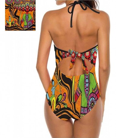 Tops Beach Swimwear Bathing Suit Hippie Ombre Boho Fits All Different Body Types - Multi 06 - CS190WUQ0GO $72.75