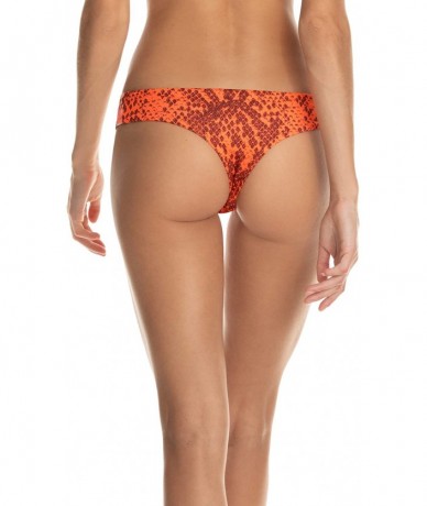 Tankinis Women's Classic Chi Cut - Red - C3195O6ACCN $56.56