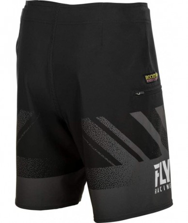 Board Shorts 2020 Rockstar Boardshorts (30) (Black) - Black - C118RT9H8ZW $75.63