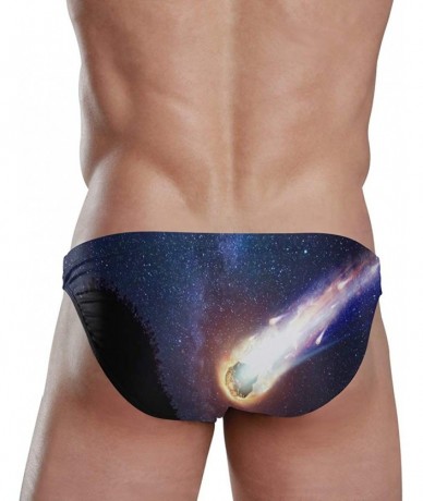 Briefs Comet Asteroid Meteor Wondrous Sexy Mens Swimwear Swim Briefs Bikini Brazilian Cut Surf Shorts - 3d Pattern - C8190OS6...