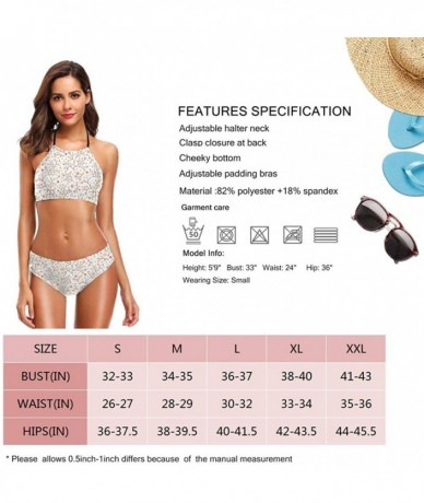 Racing Girl's Halter Bikini Set 2 Piece Dreamcatchers Swimsuit Beach Suit - Color_17 - CY18UMMD8YL $49.44