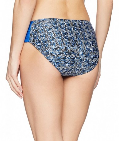 Tankinis Sirra Bottom Swim Bottoms - Blue Seashells - CJ182GW3UZ5 $40.71