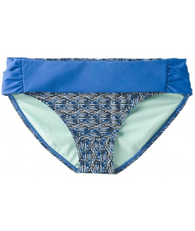 Tankinis Sirra Bottom Swim Bottoms - Blue Seashells - CJ182GW3UZ5 $40.71