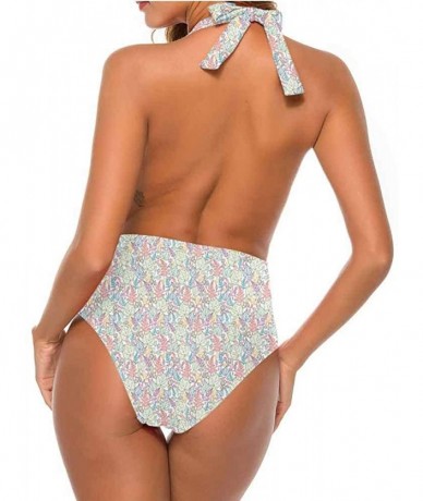 Cover-Ups Swimwear Bikinis Outline Drawing Jungle and Fully Functional - Multi 07 - CE19CAO6I6K $80.73